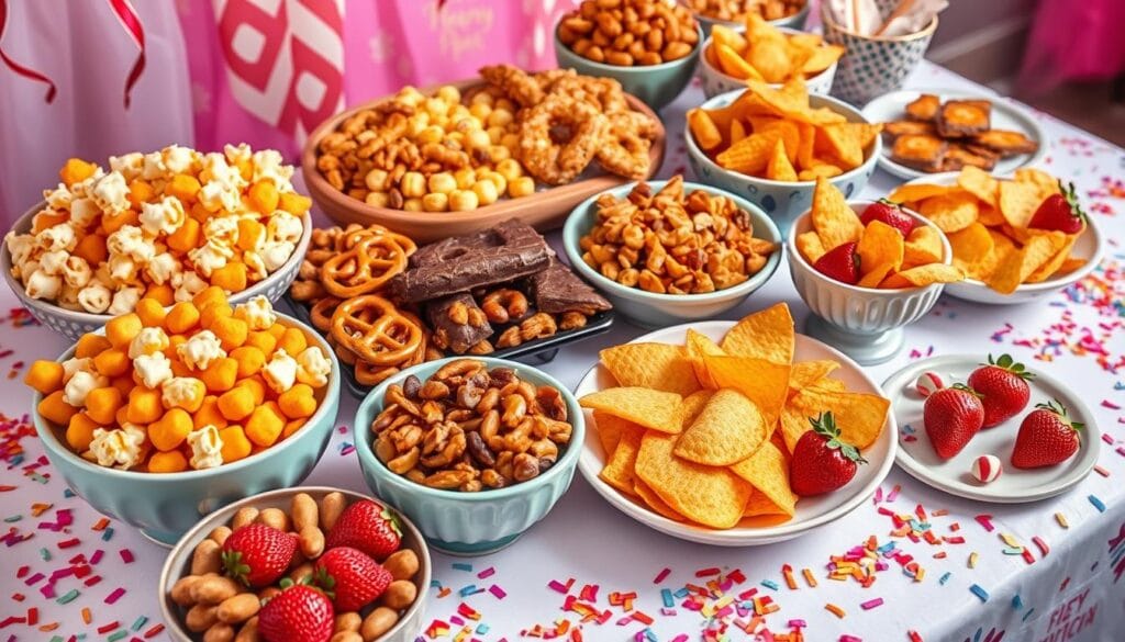 Sweet and Salty Party Snacks