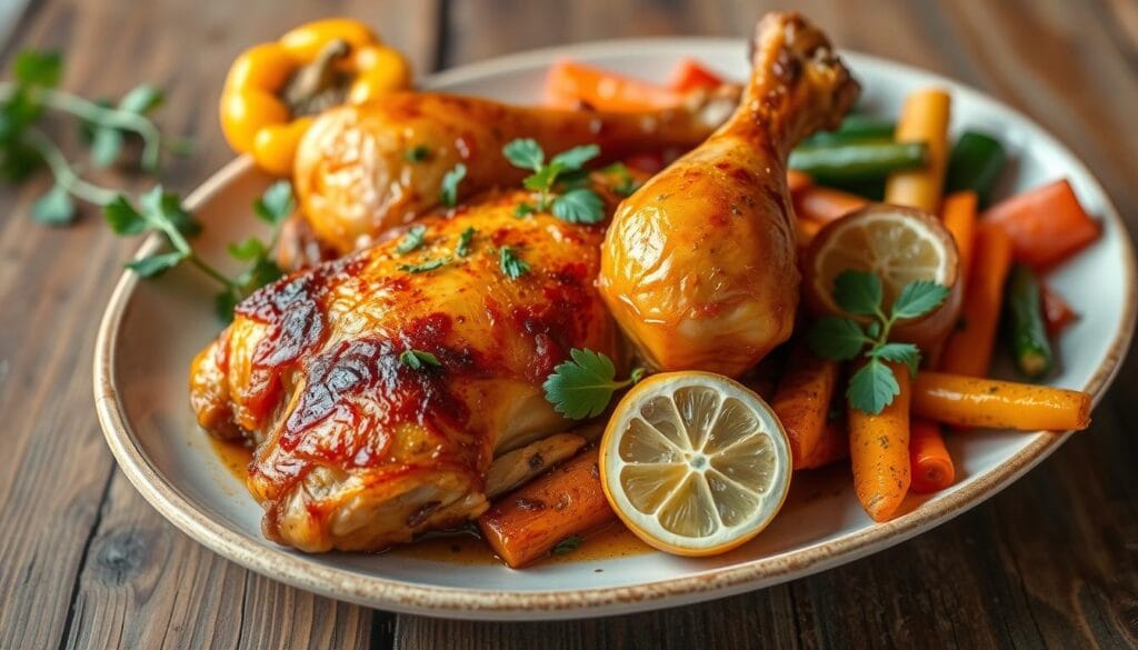 baked ginger chicken