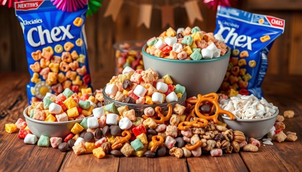 chex mix ingredients