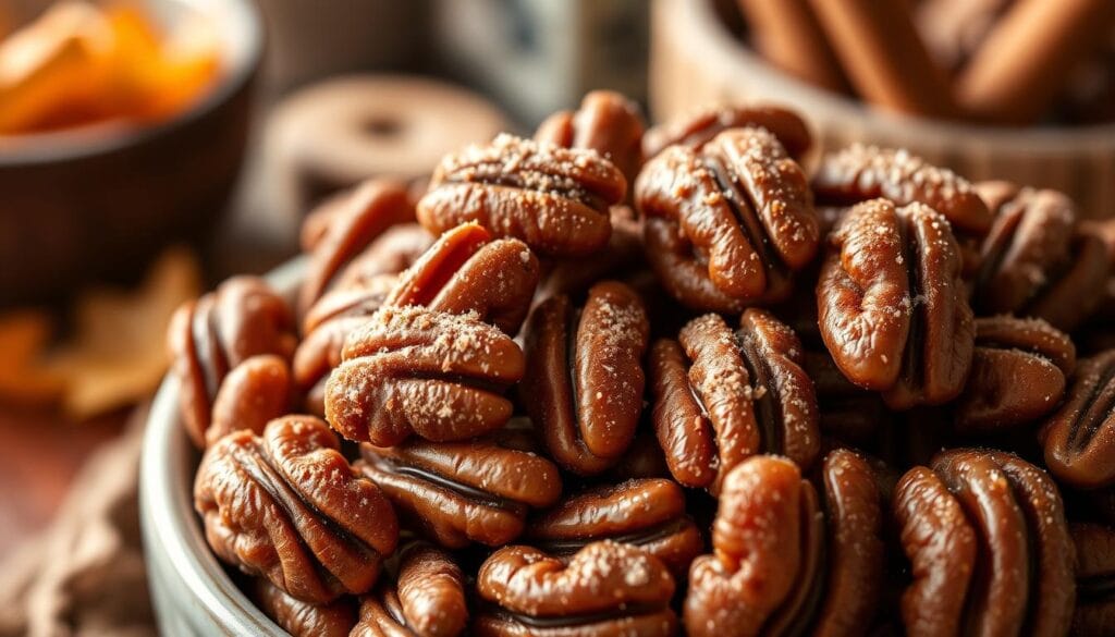 cinnamon sugar pecans