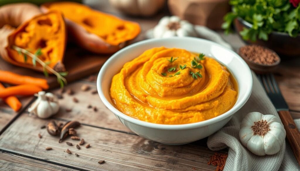 dairy-free sweet potato mash