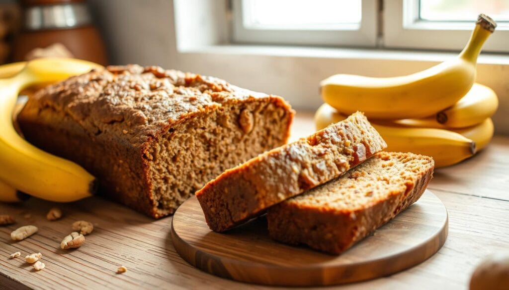 healthy banana bread