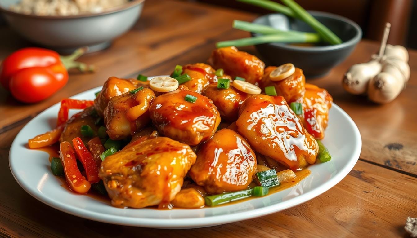 honey ginger chicken