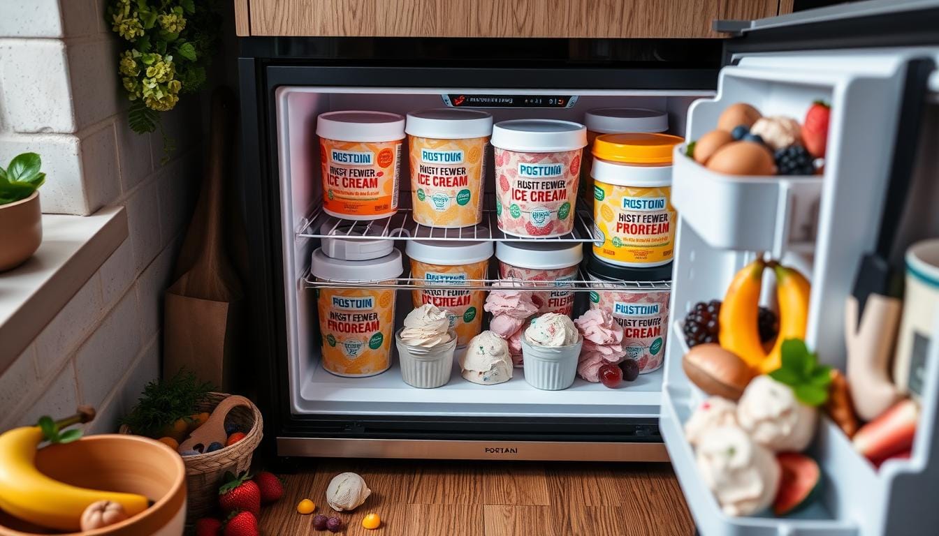 ice cream storage