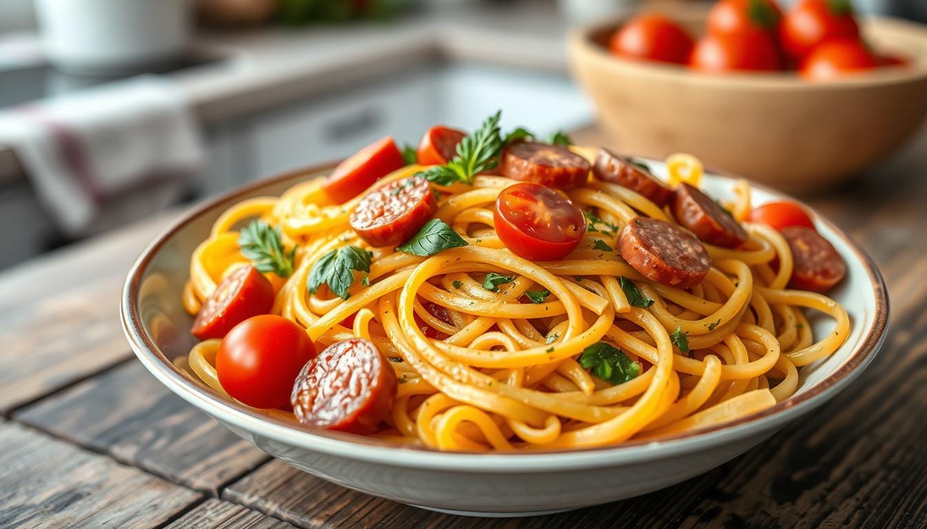 kielbasa and pasta recipes