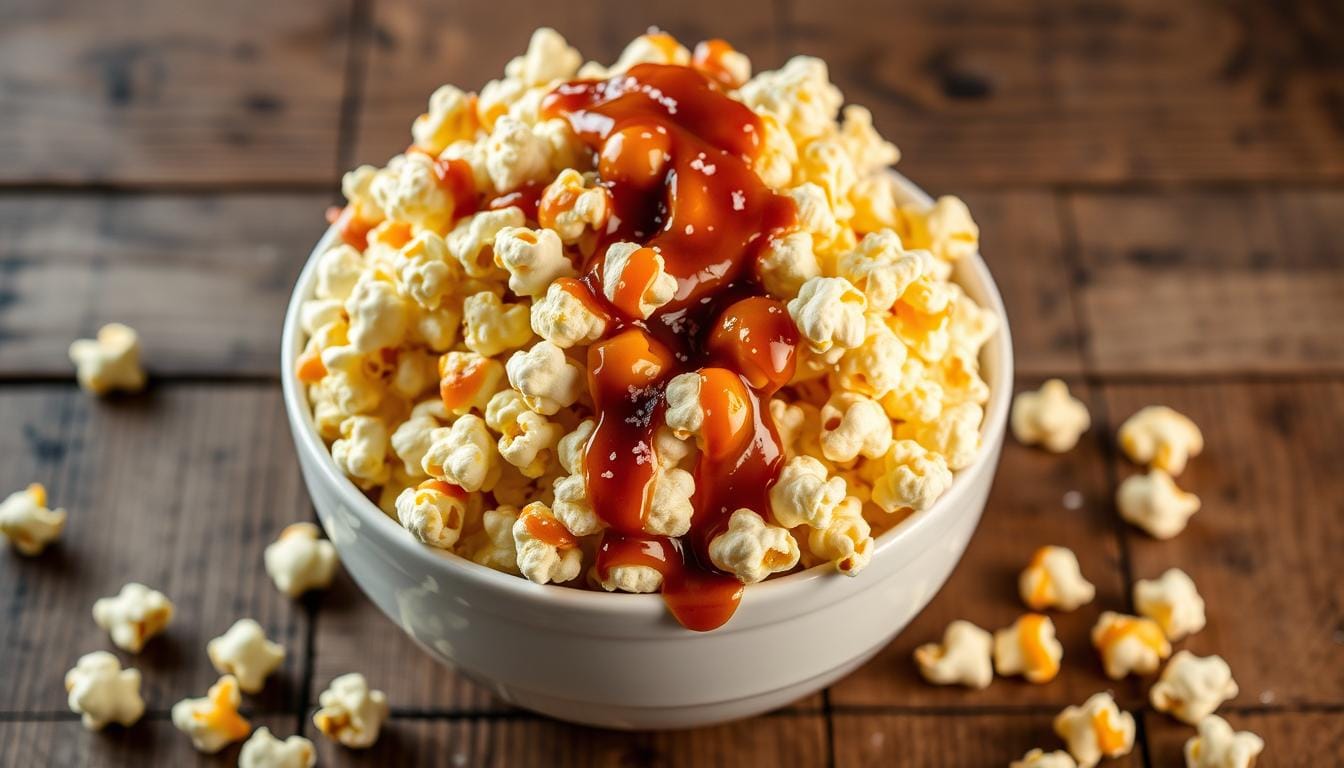 sweet and salty popcorn