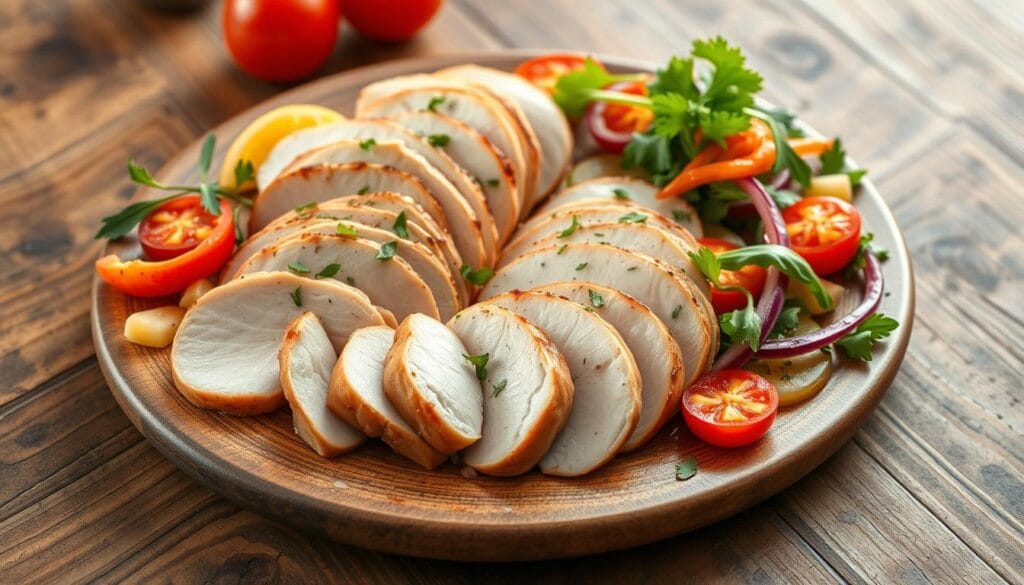 thin sliced chicken breasts