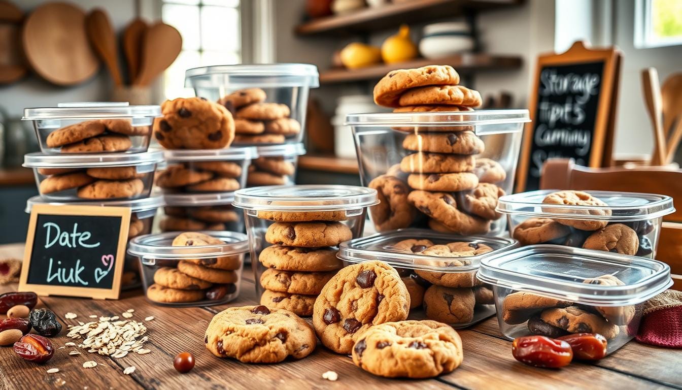 Homemade Date Cookies Storage Tips