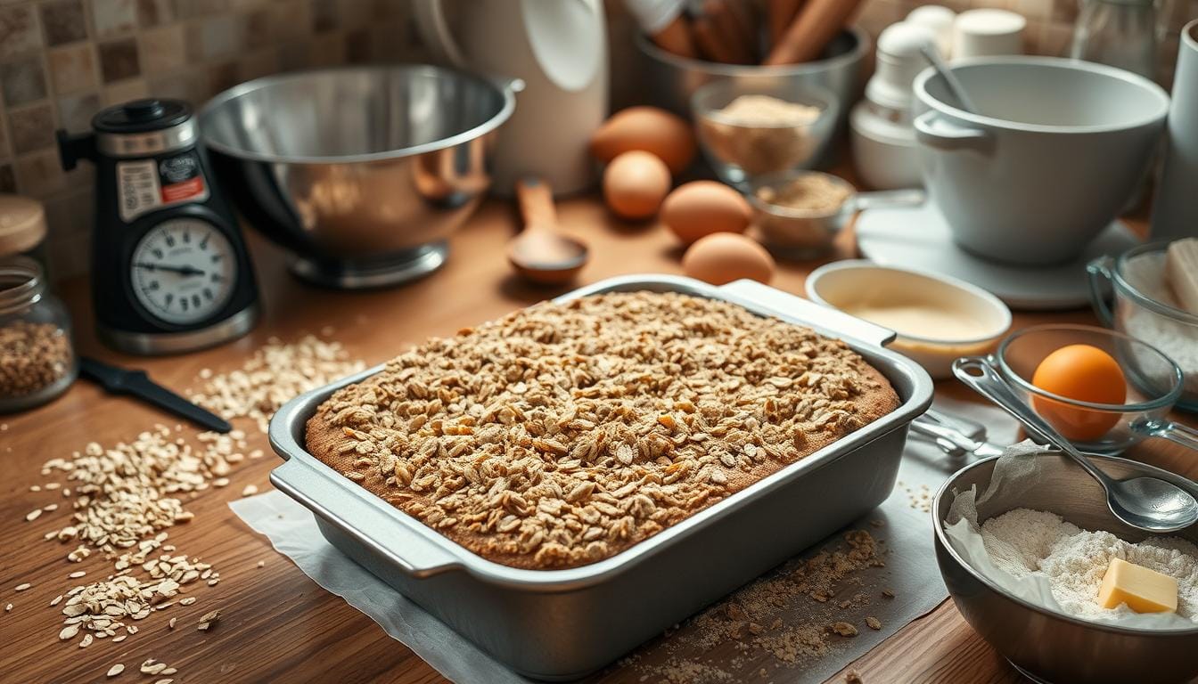 Troubleshooting Oatmeal Streusel Coffee Cake Baking