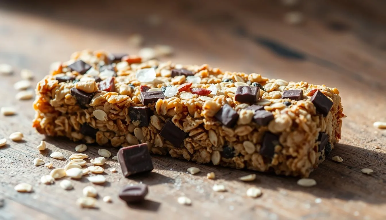 artisanal sweet and salty granola bar