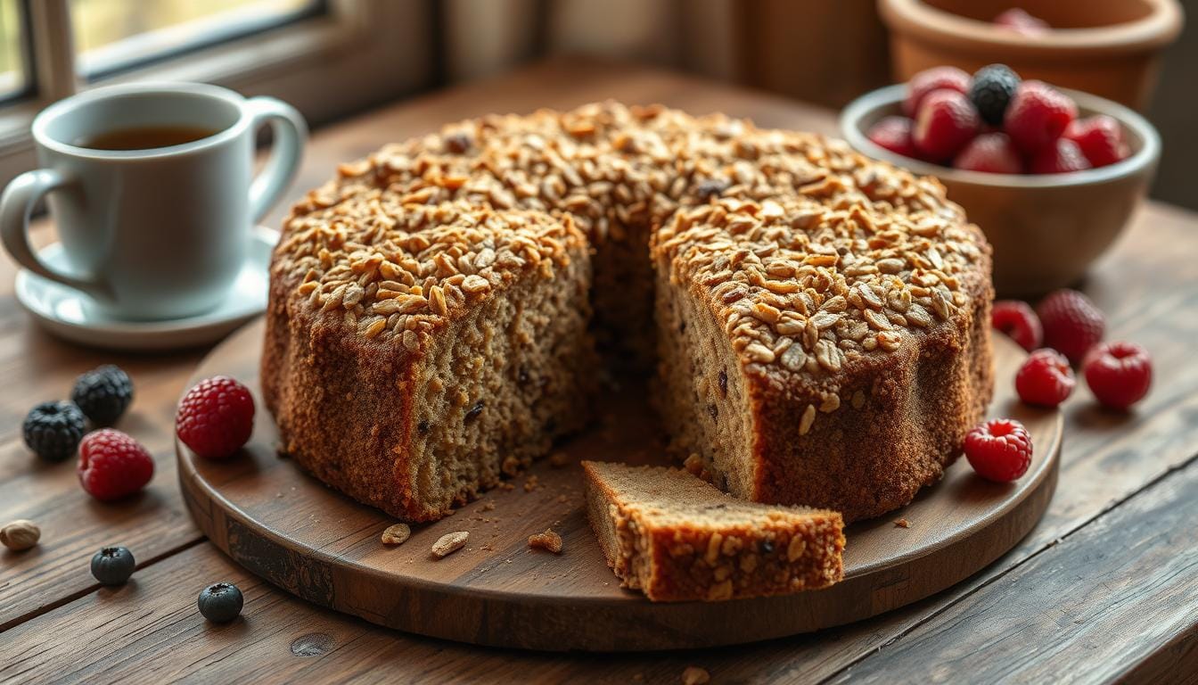 coffee cake recipe with oatmeal streusel