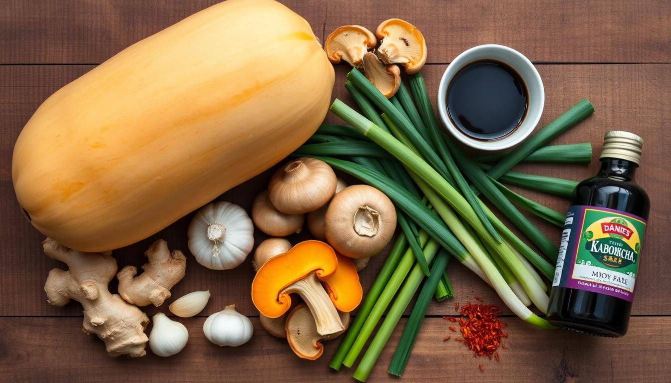 Vegan Kabocha Squash Ingredients